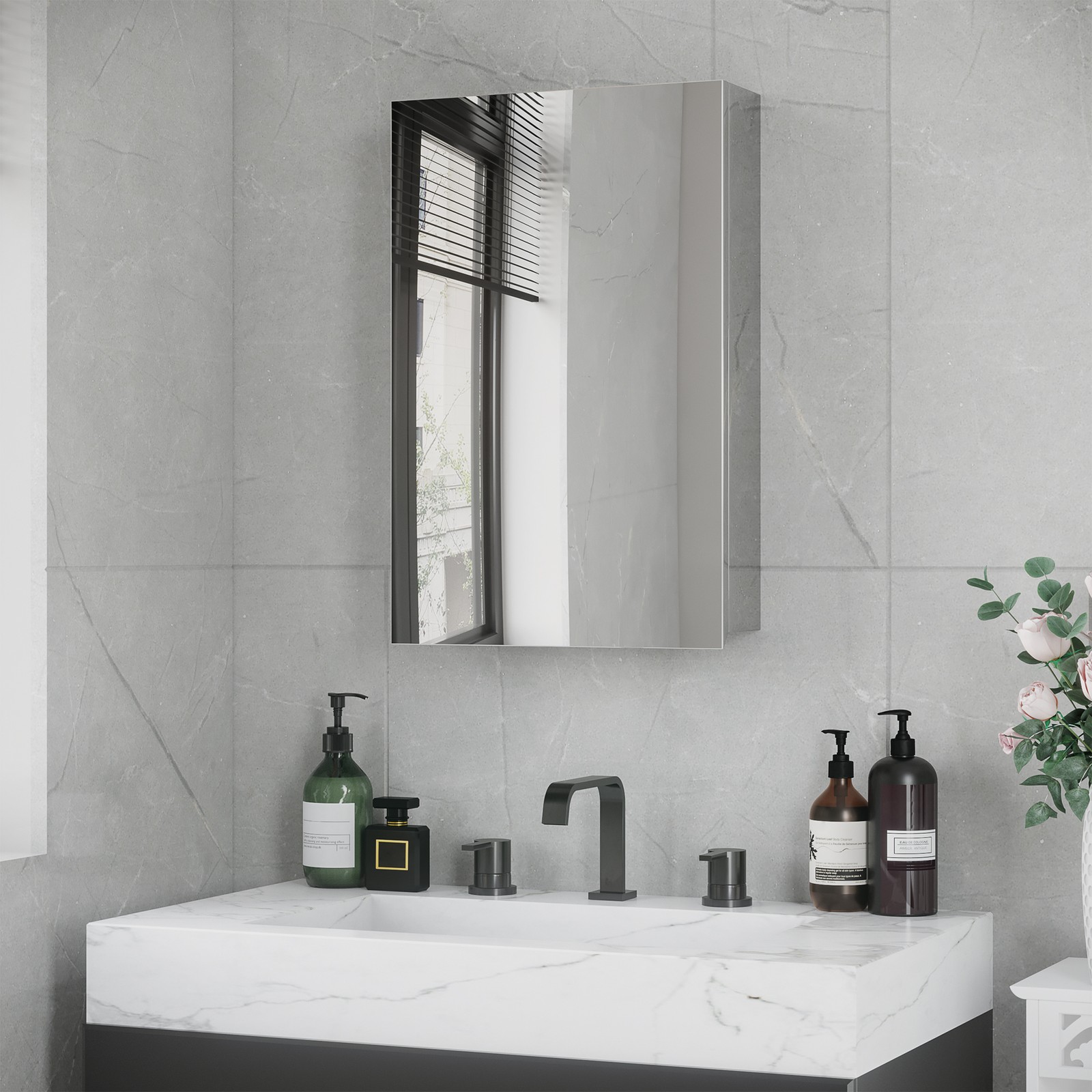 Home Bathroom Cabinets - Bathroom Cabinet Wall Mounted Mirror Cabinet