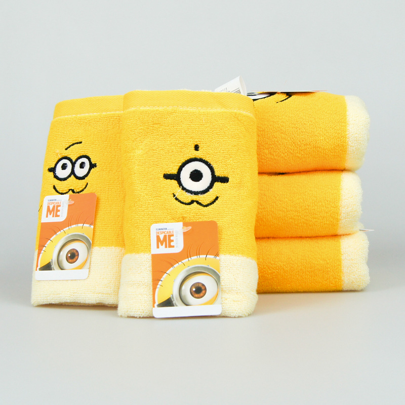 Home Bathroom Movie - Minions Movies Around Cartoon Cute Towel