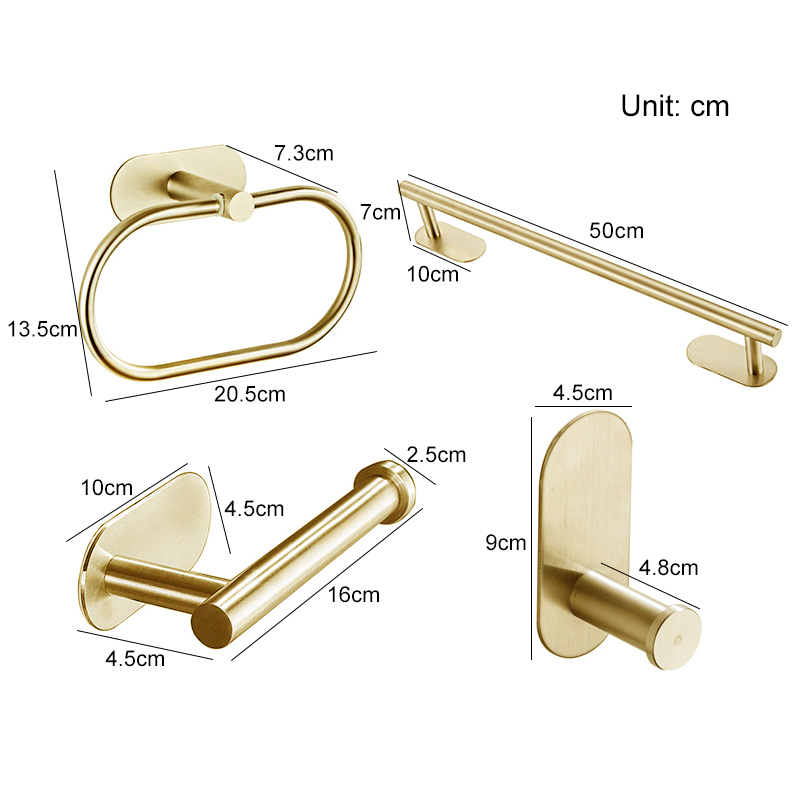 ELLEN Bathroom Hardware Set Br - Zara Home Bathroom Set review and price