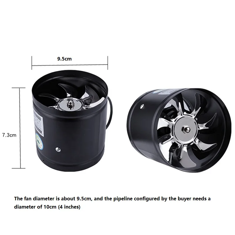 4 Inch Fan Air Ventilator For  - Home Bathroom Extractor Fan review and price