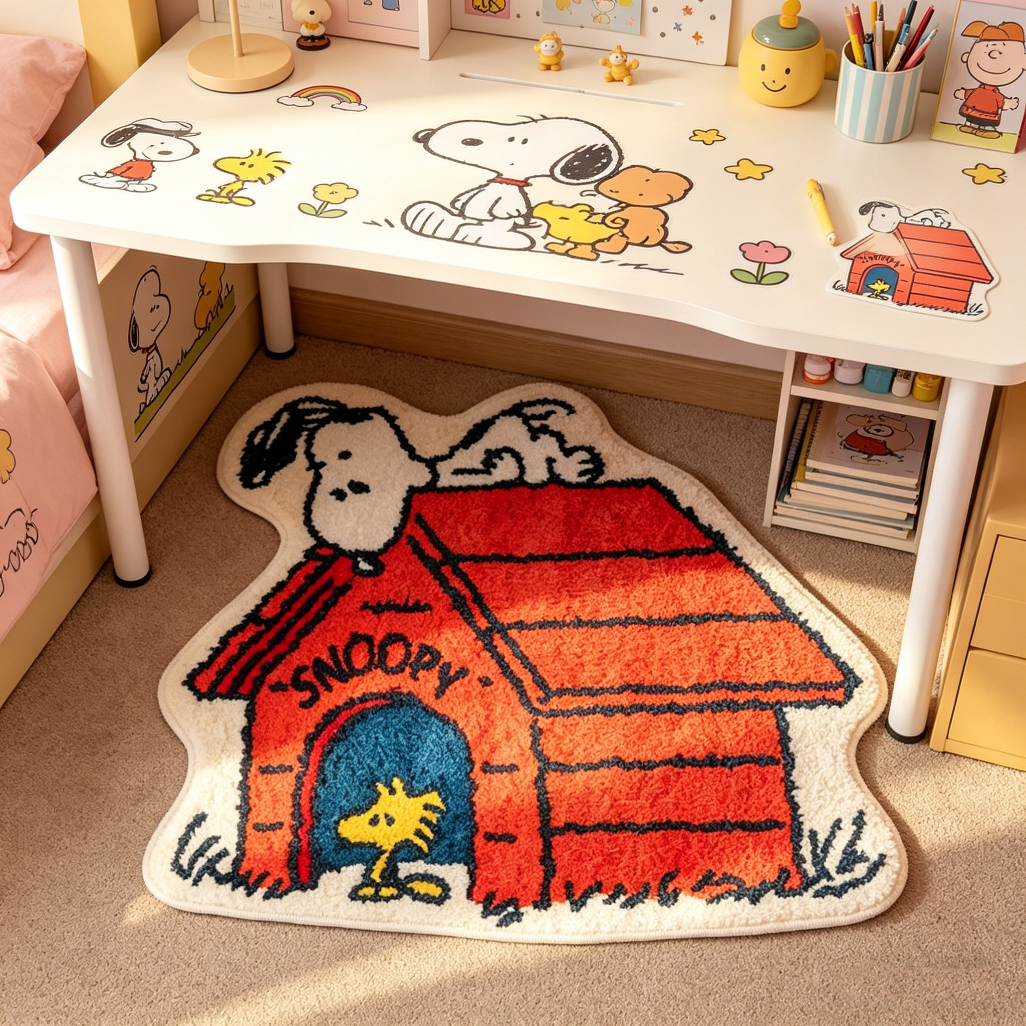 Cute Cartoon Snoopy House Shap - Home Bathroom Movie review and price