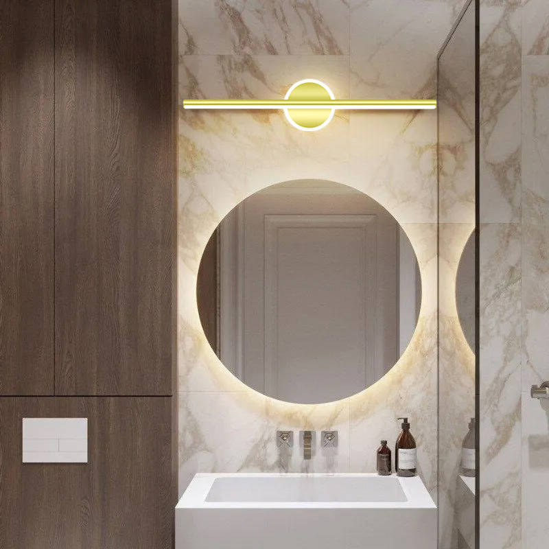 Modern LED Mirror Front Lights - Home Bathroom Mirror review and price
