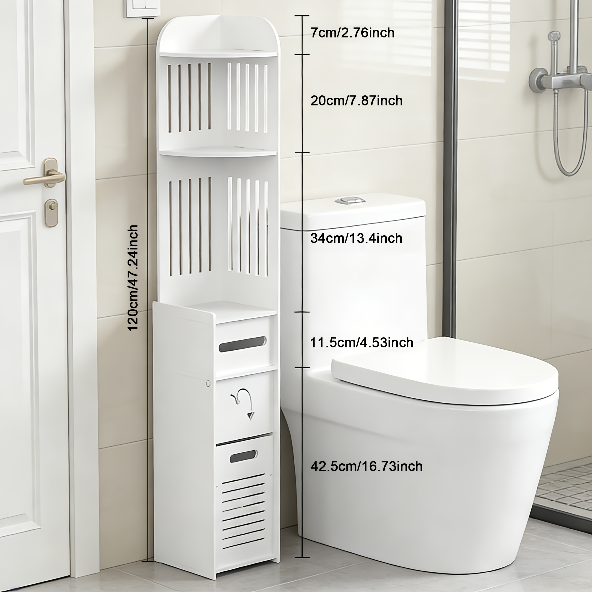 Space-Saving Bathroom Cabinet, - Home Bathroom Cabinets review and price