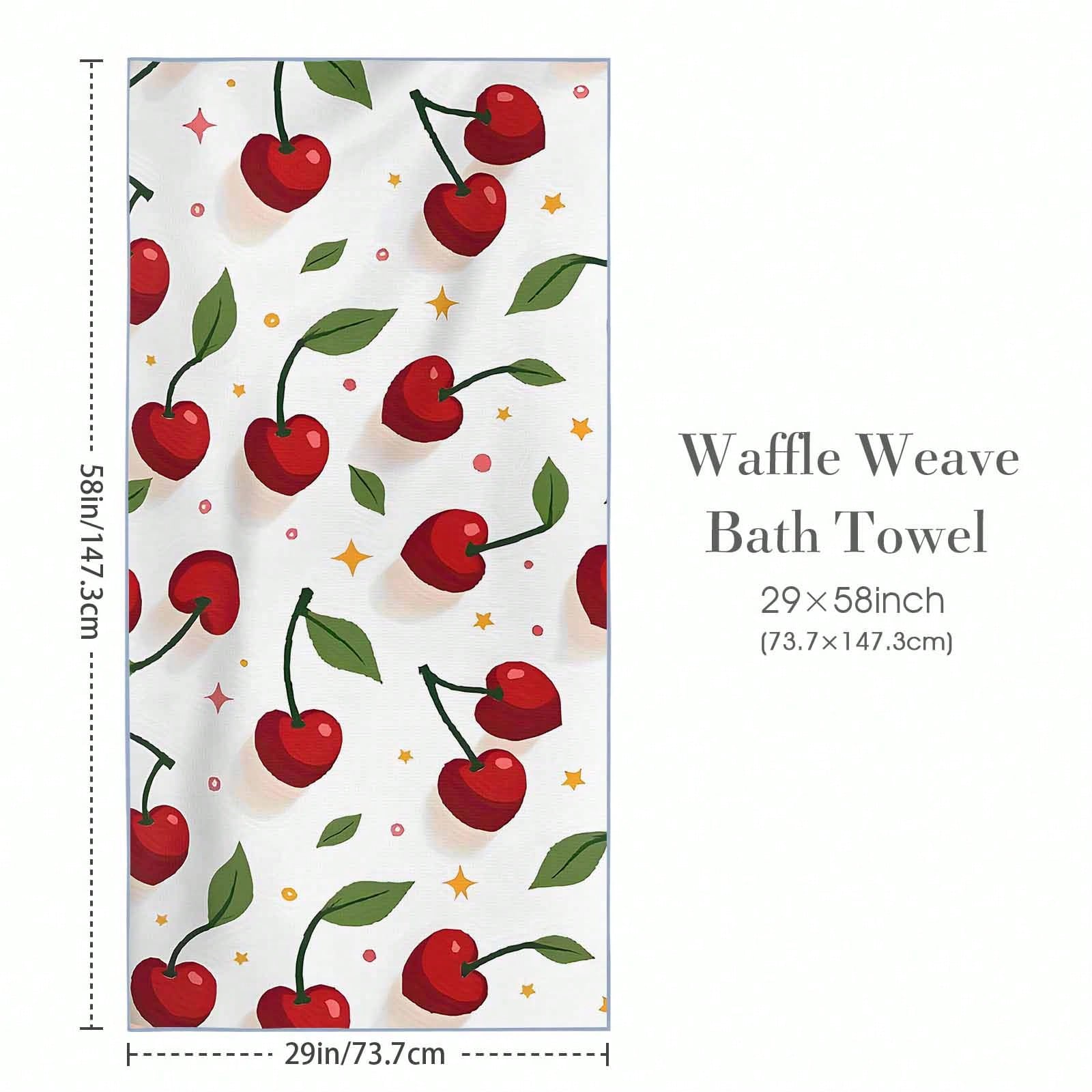 1Pack Hawaii Theme Waffle Knit - Home Essentials Bathroom Accessories review and price