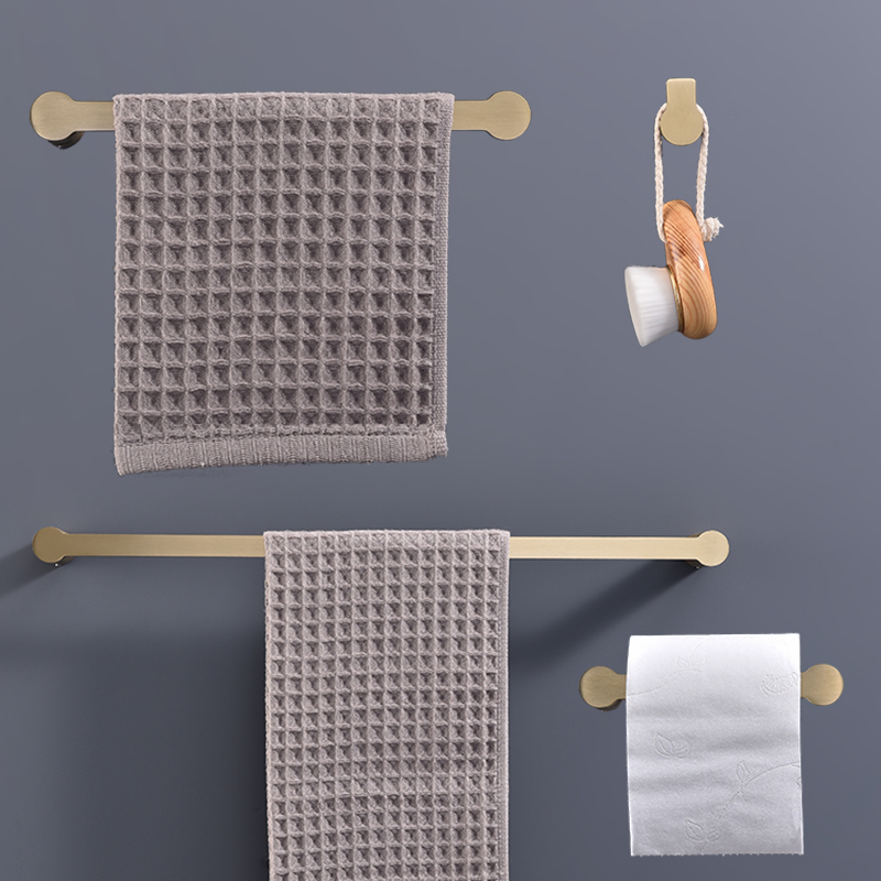 Brushed Gold Bathroom Accessor - Zara Home Bathroom Set review and price