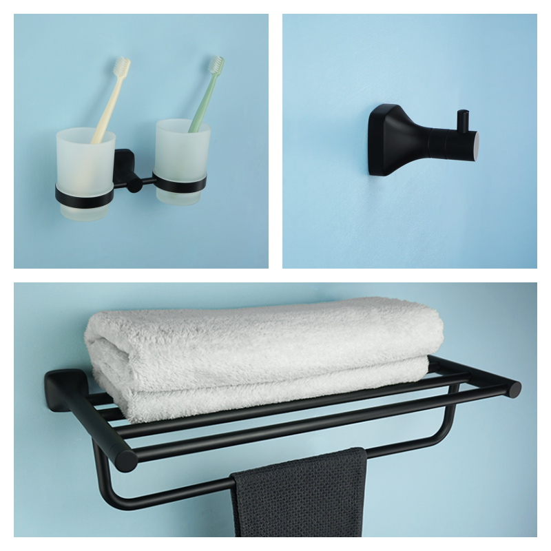 Matte Black Bathroom Accessori - Zara Home Bathroom Set review and price