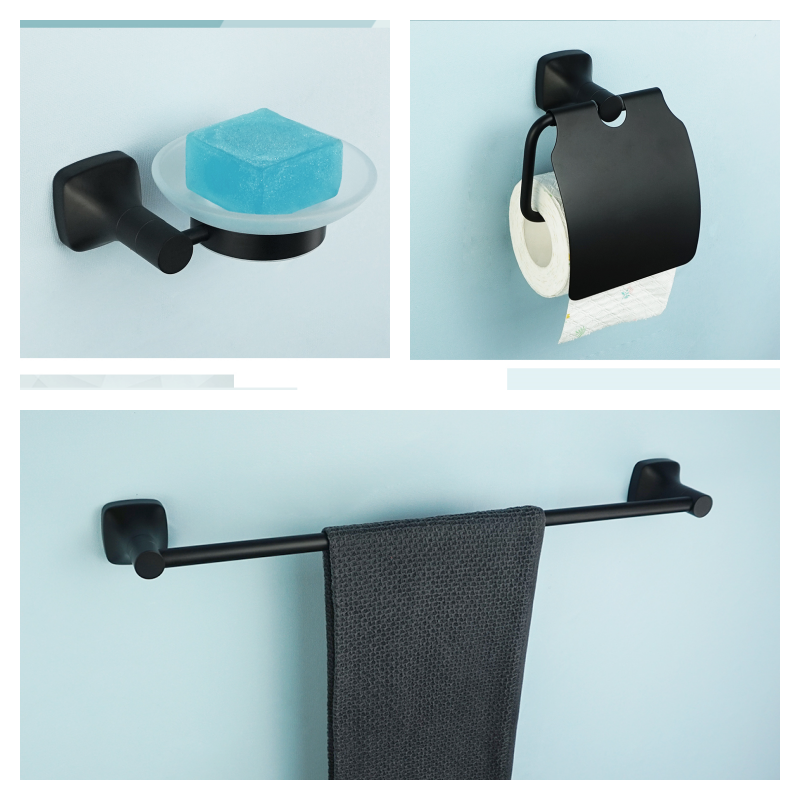 Matte Black Bathroom Accessori - Zara Home Bathroom Set review and price