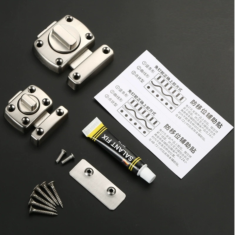 Home Security Latch Double Sid - Home Bathroom Cabinets review and price