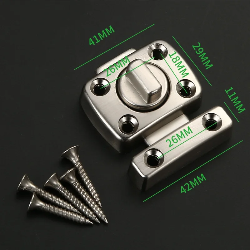 Home Security Latch Double Sid - Home Bathroom Cabinets review and price