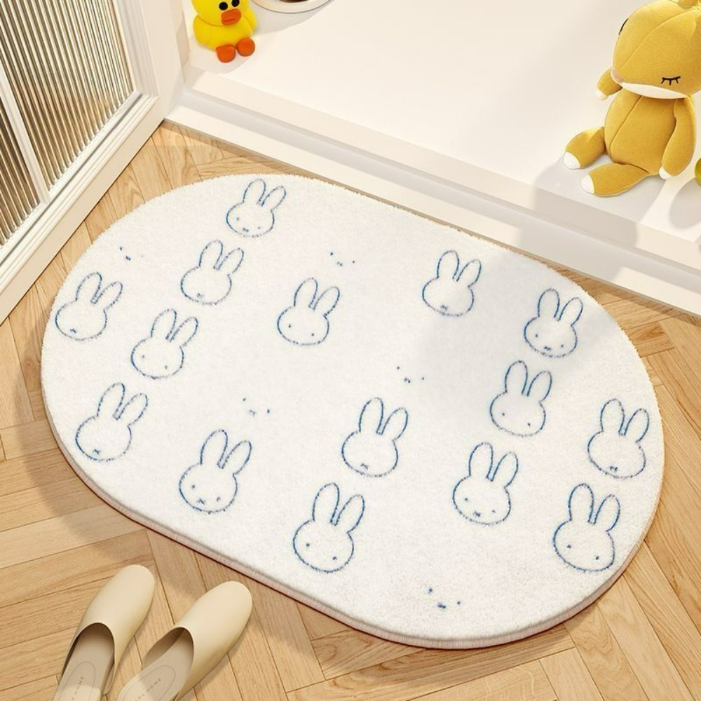 Miffy Cartoon Floor Mat Soft I - Home Bathroom Movie review and price