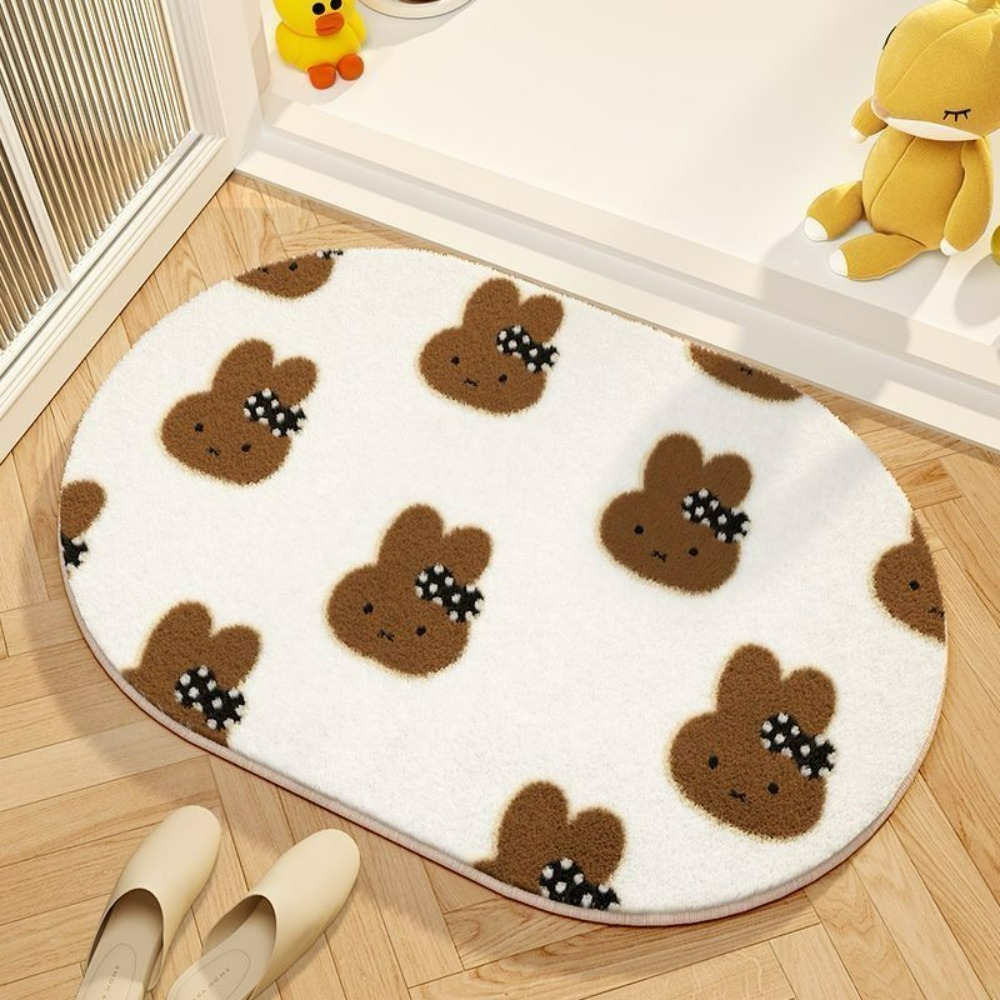 Miffy Cartoon Floor Mat Soft I - Home Bathroom Movie review and price