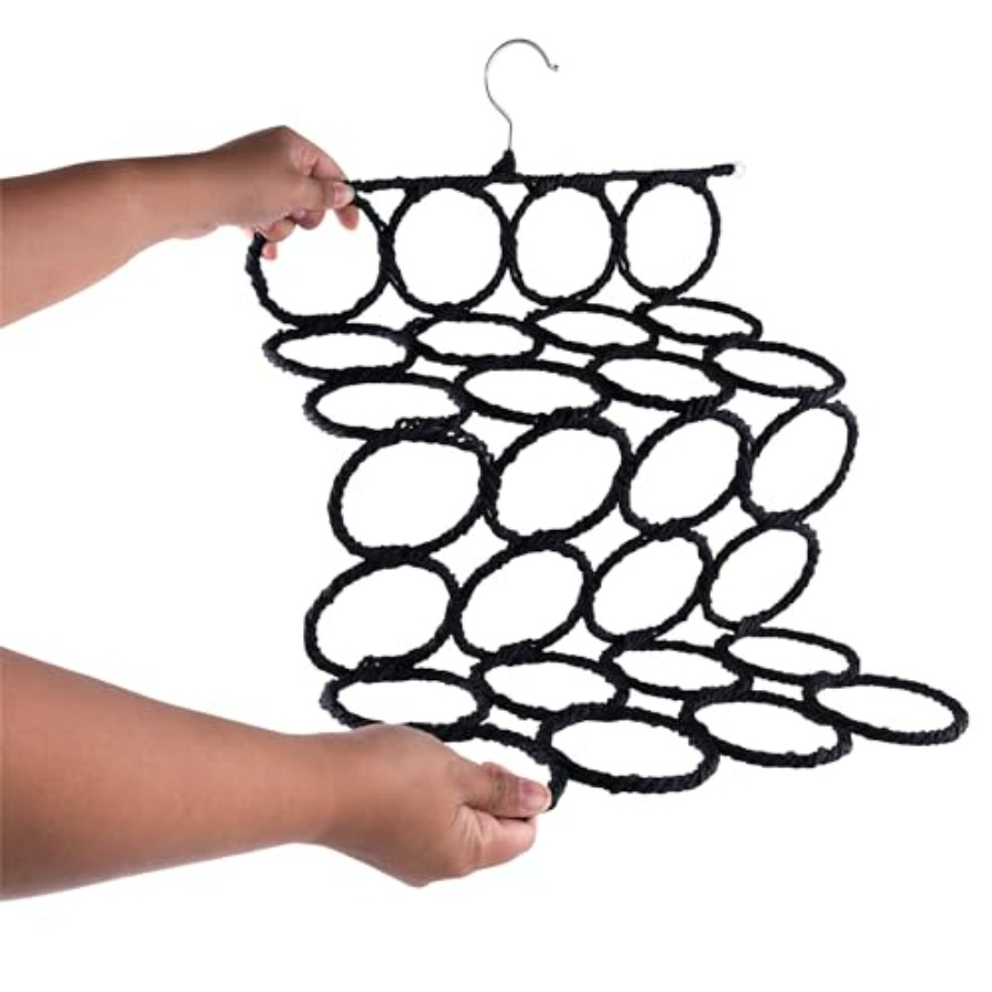 Foldable 28 Ring Hole Slots Sp - Home Bathroom Organizer review and price