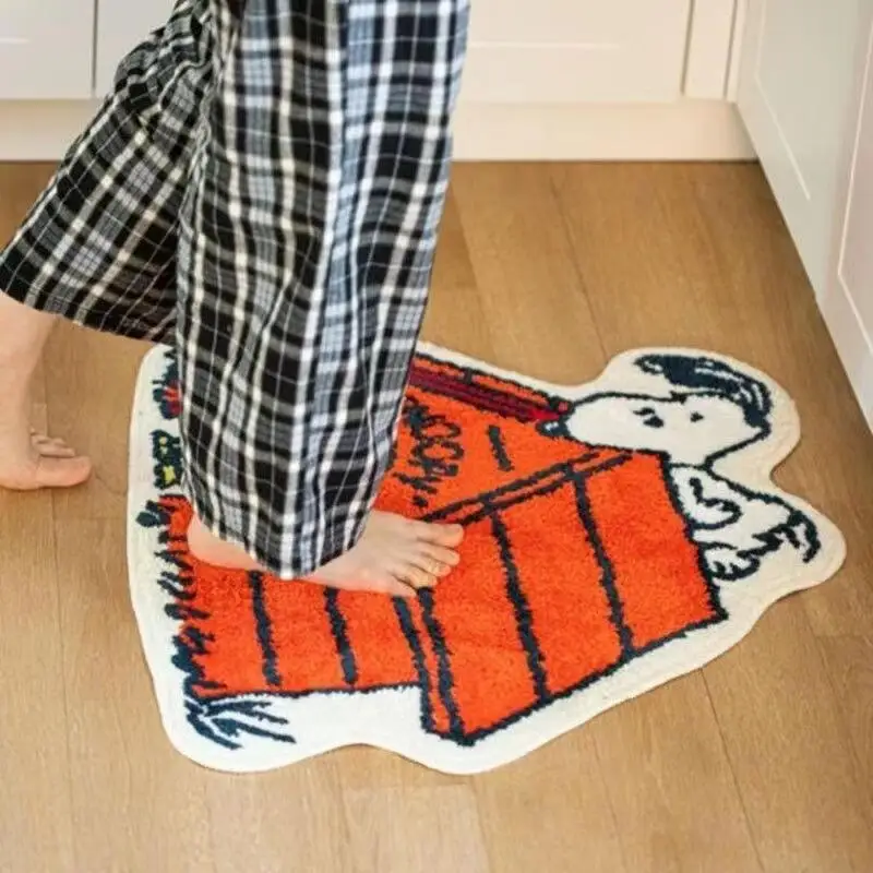 Lovely Snoopy Cartoon Floor Ma - Home Bathroom Movie review and price