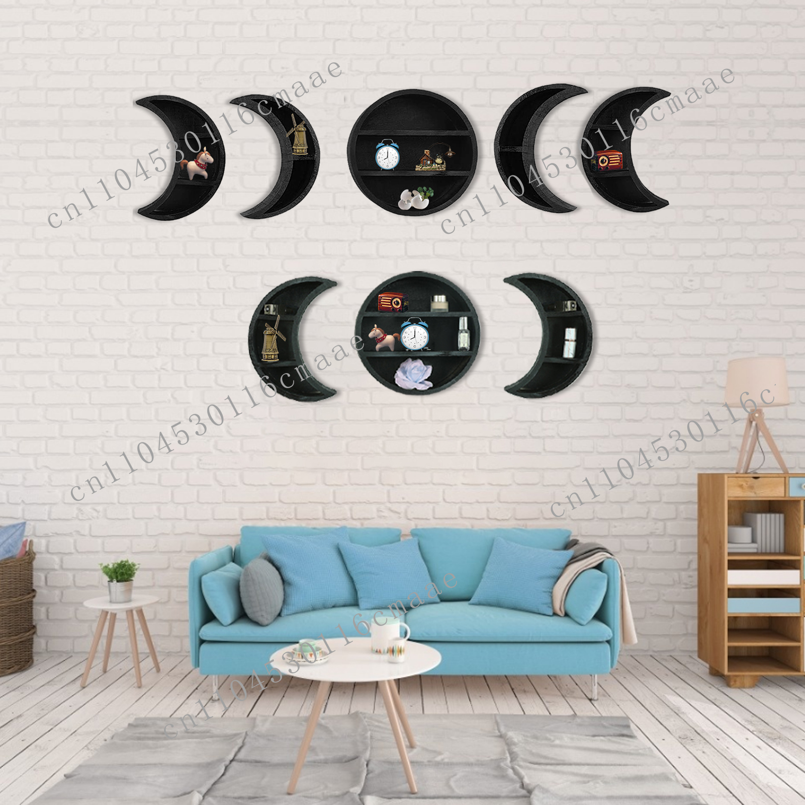 New Wooden Moon Stand Cycle Ch - Home Essentials Bathroom Accessories review and price
