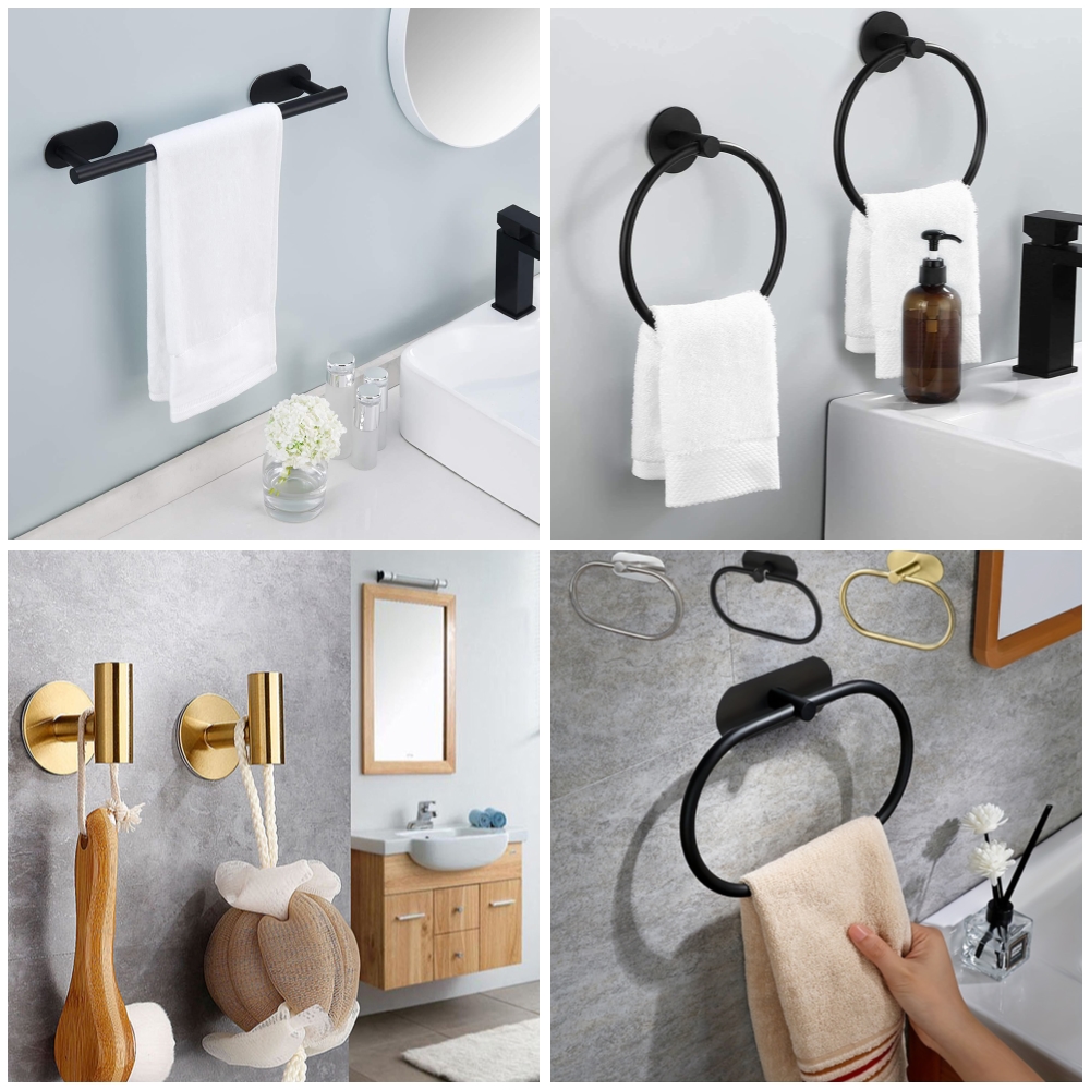 Adhesive Bathroom Hardware Acc - Zara Home Bathroom Set review and price