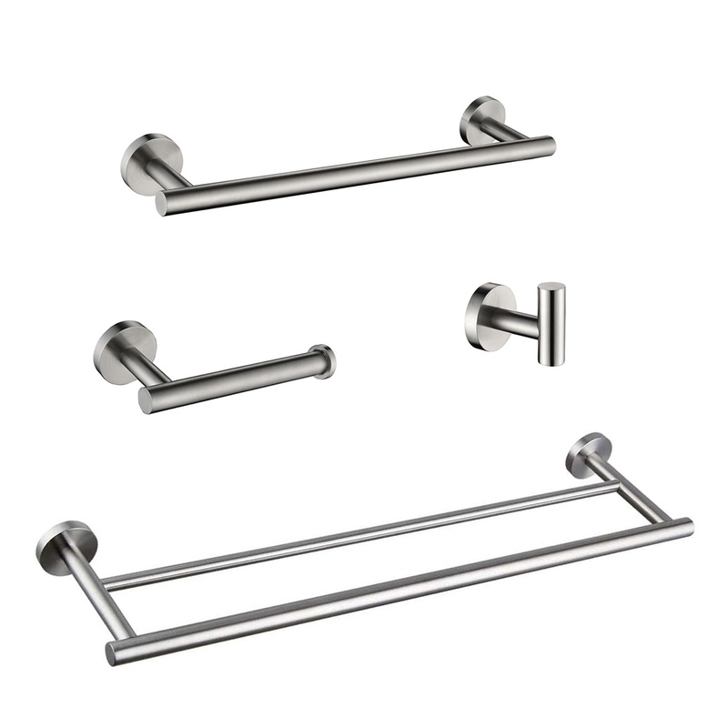 4-Piece Bathroom Hardware Set, - Home Hardware Bathroom Mirrors review and price