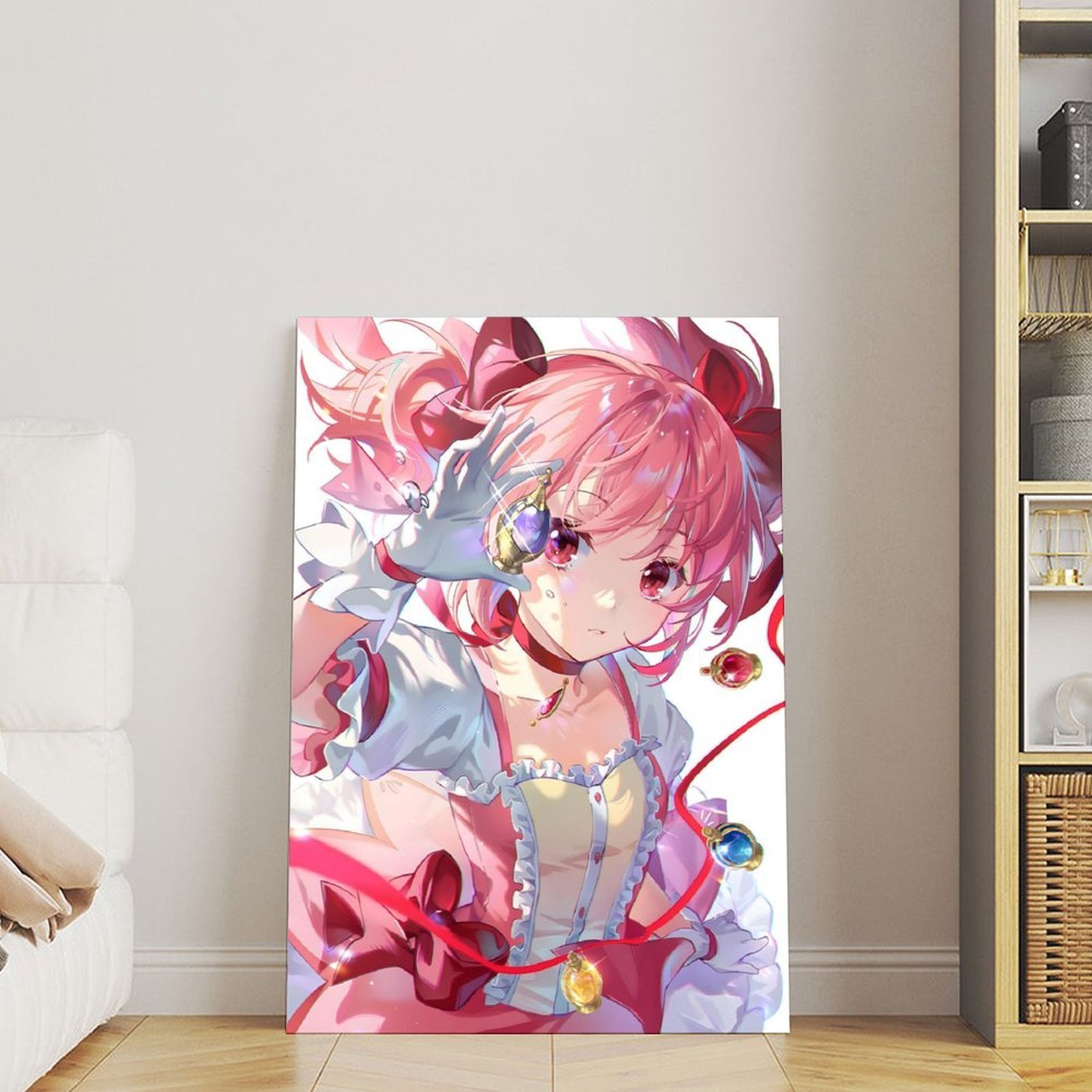 Anime Girl Magic Soul Gem Post - Home Bathroom Mirror review and price
