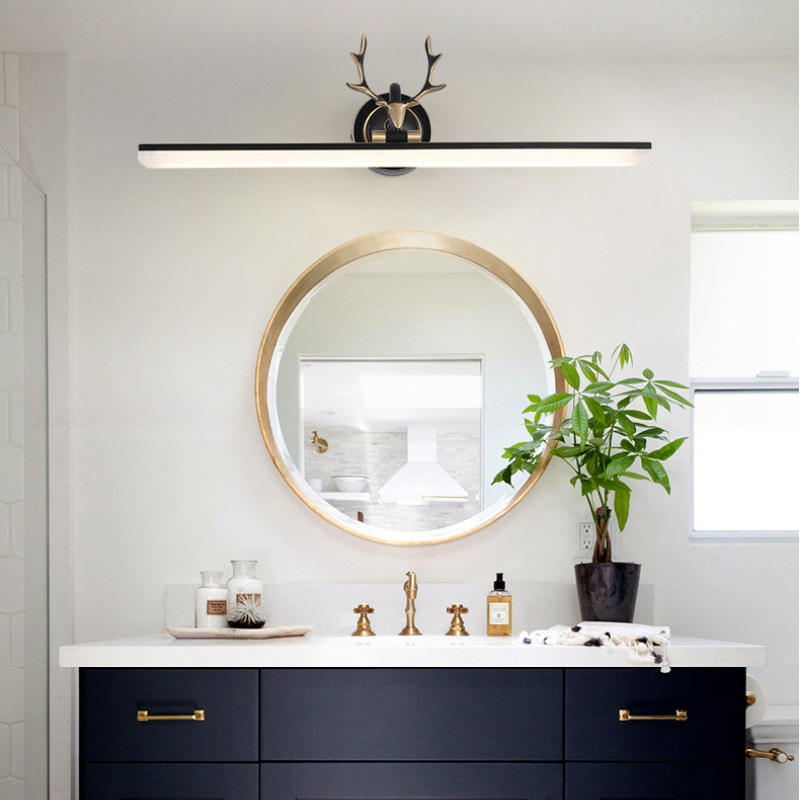 Vintage full Copper Wall Light - Home Bathroom Cabinets review and price