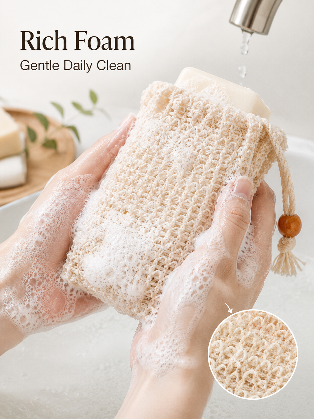 5Pcs Reusable Soap Saver Bags, - Home Essentials Bathroom Accessories review and price
