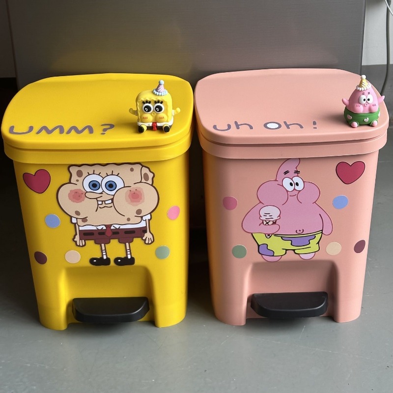 Cute Patrick Star Pedal Trash  - Home Bathroom Movie review and price