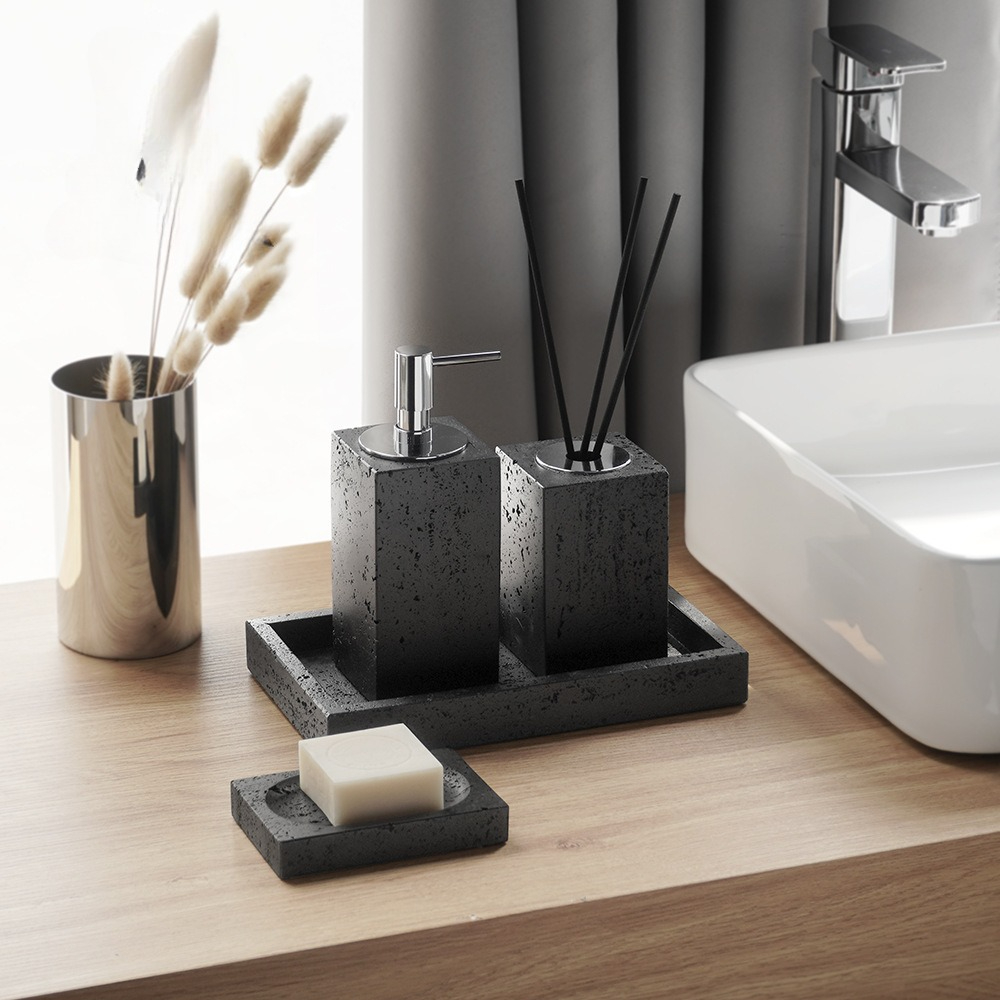 Modern Sandstone Cave Stone Ri - Zara Home Bathroom Set review and price