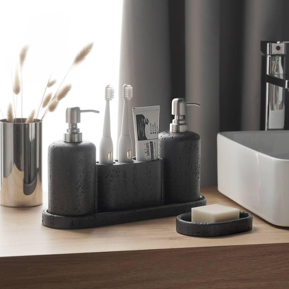 Modern Sandstone Cave Stone Ri - Zara Home Bathroom Set review and price