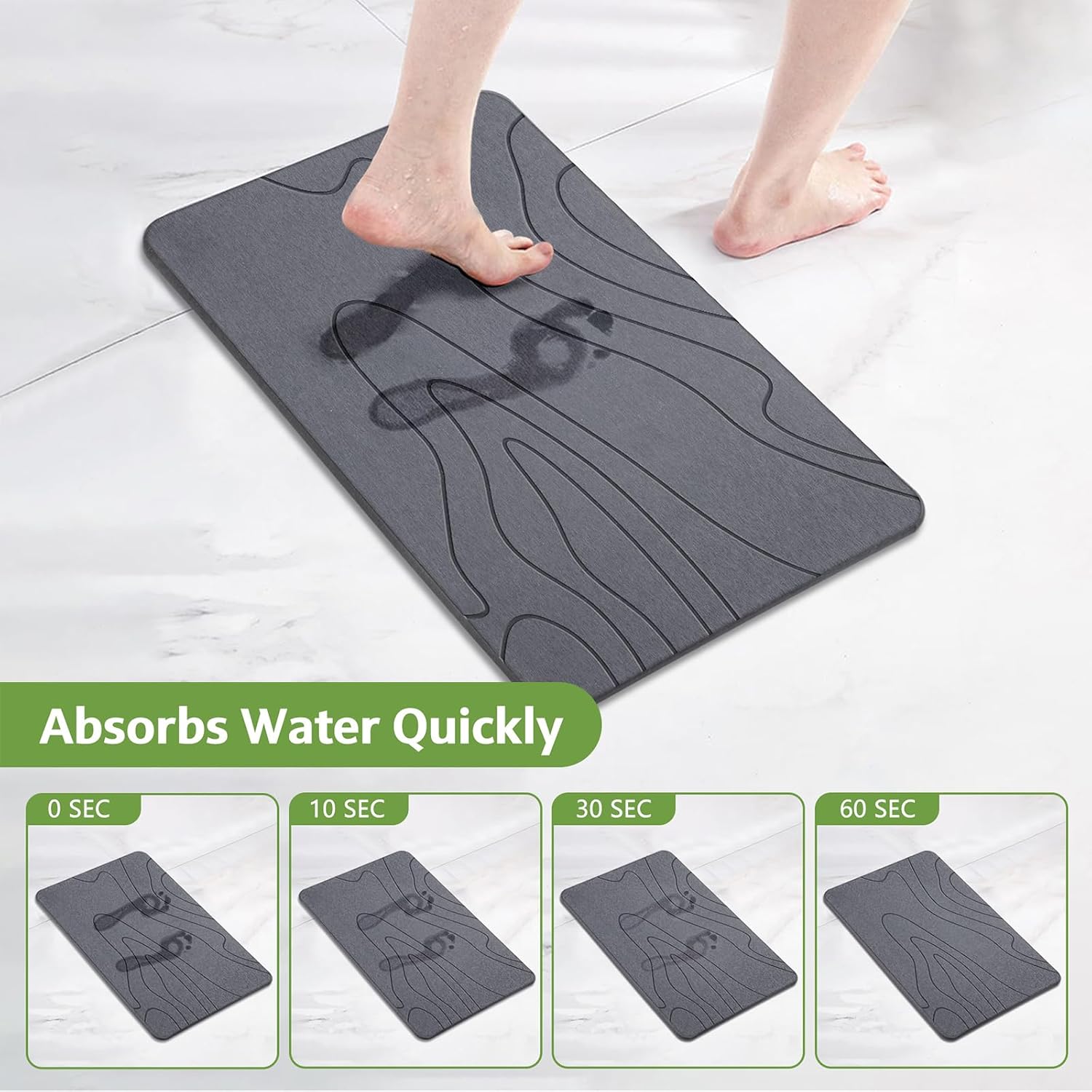 Super Absorbent Diatomaceous E - Home Essentials Bathroom Accessories review and price