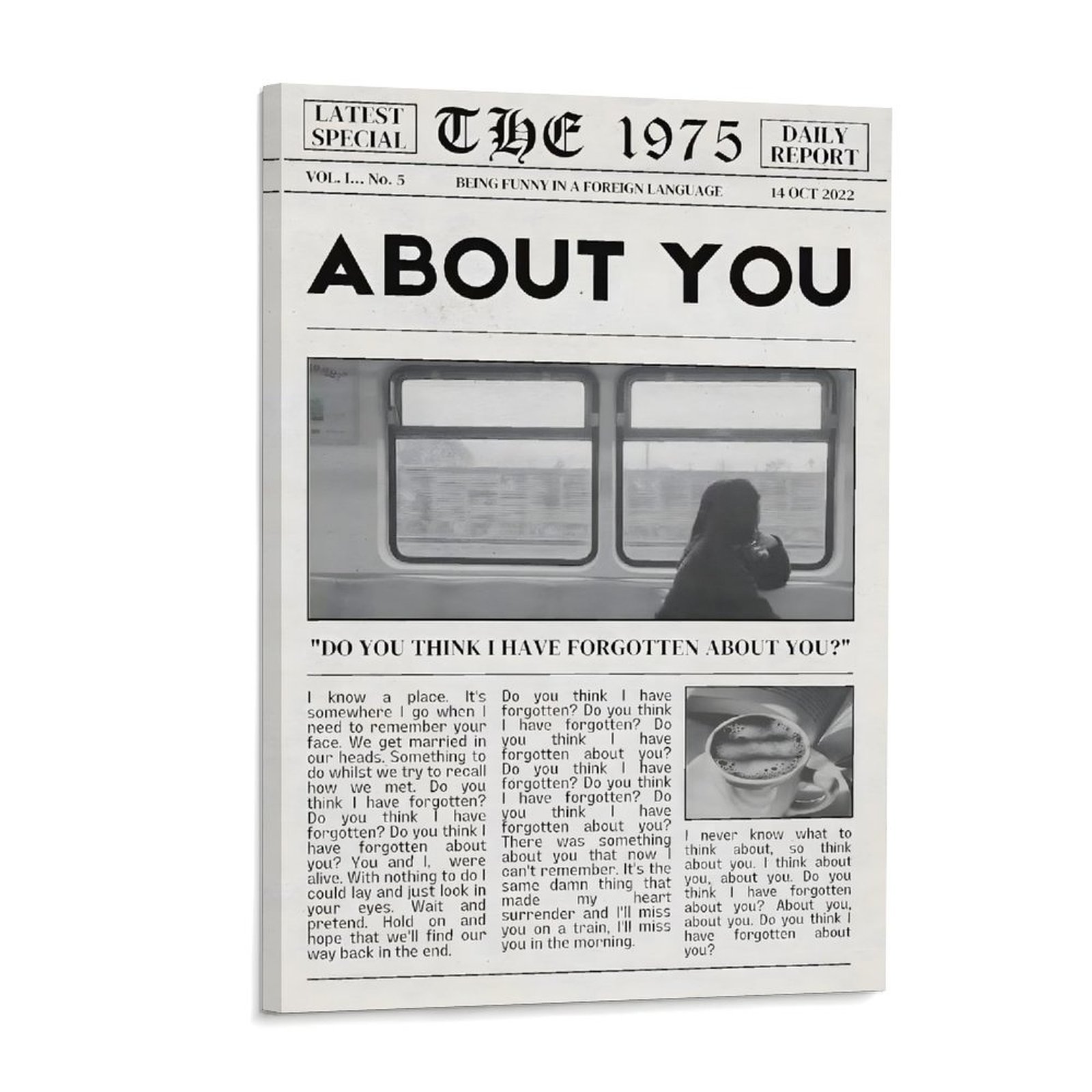 The 1975 About You Poster Musi - Home Bathroom Mirror review and price