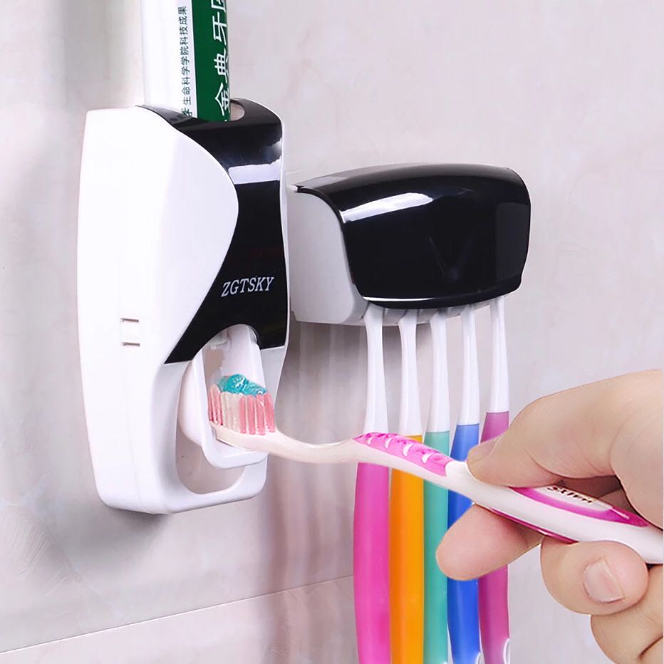 Automatic Toothpaste Dispenser - Zara Home Bathroom Set review and price