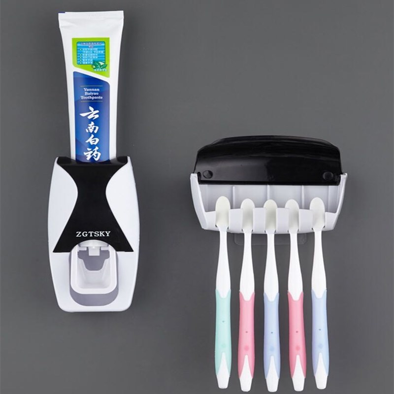 Automatic Toothpaste Dispenser - Zara Home Bathroom Set review and price