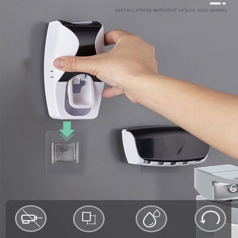 Automatic Toothpaste Dispenser - Zara Home Bathroom Set review and price
