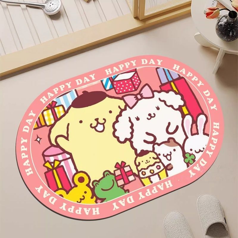 Pudding Dog Inspired Bath Mat  - Home Bathroom Movie review and price