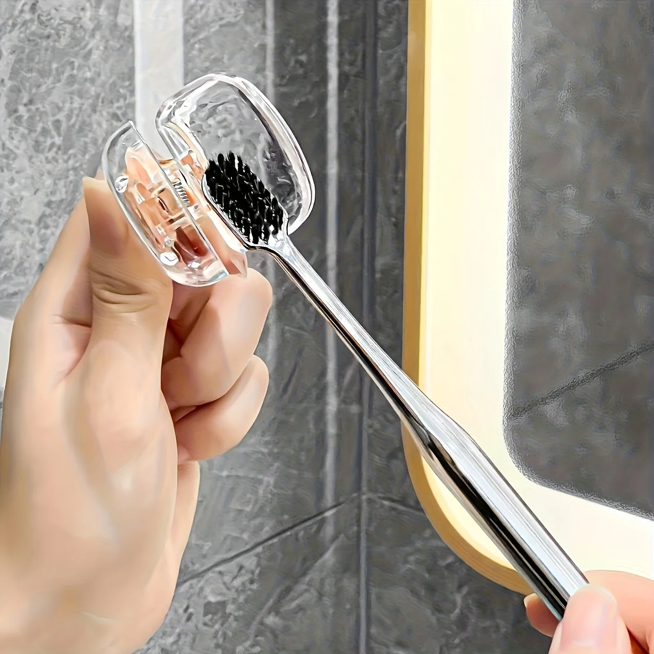 2 toothbrush head protective c - Home Essentials Bathroom Accessories review and price