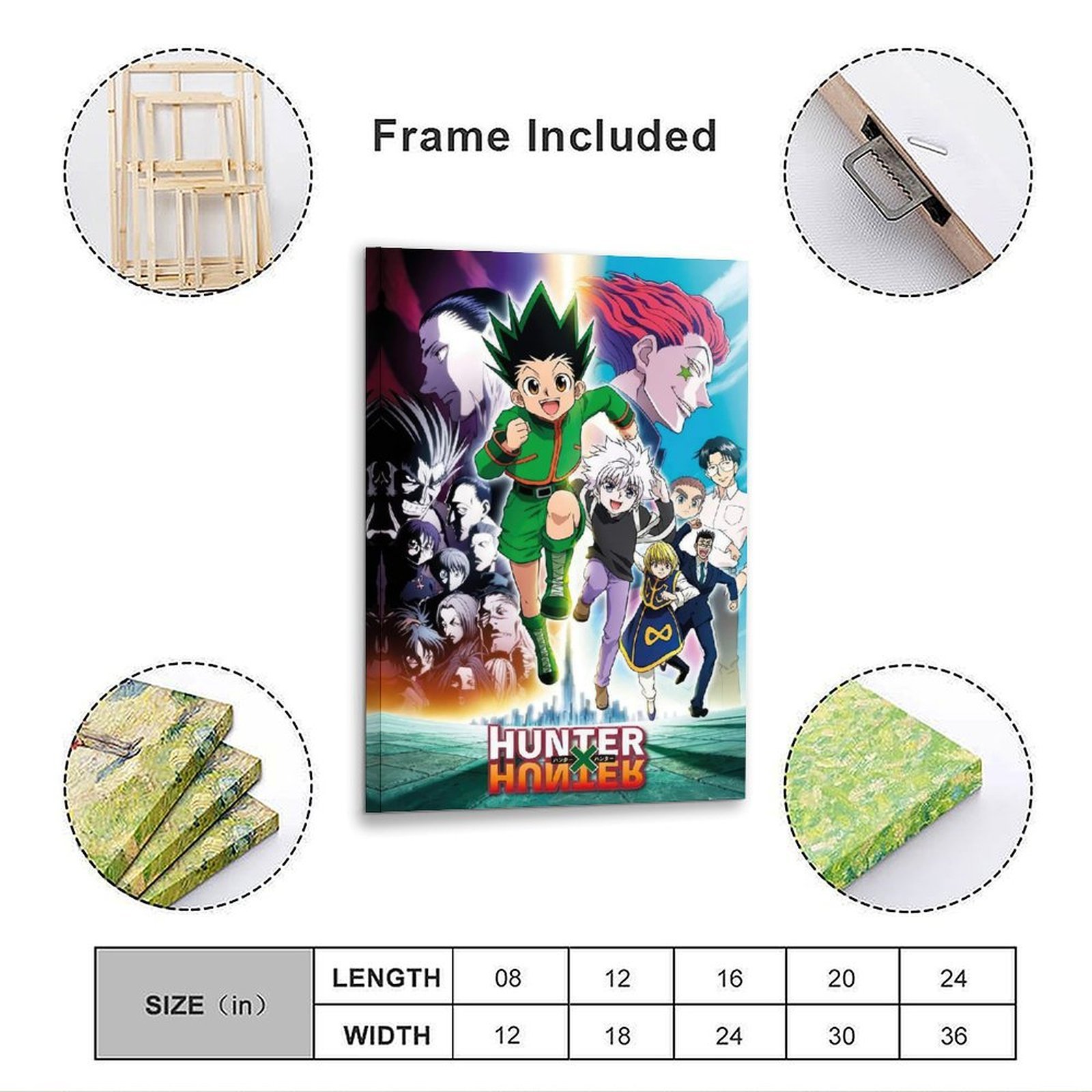 Hunter X Hunter Anime Poster H - Home Bathroom Mirror review and price