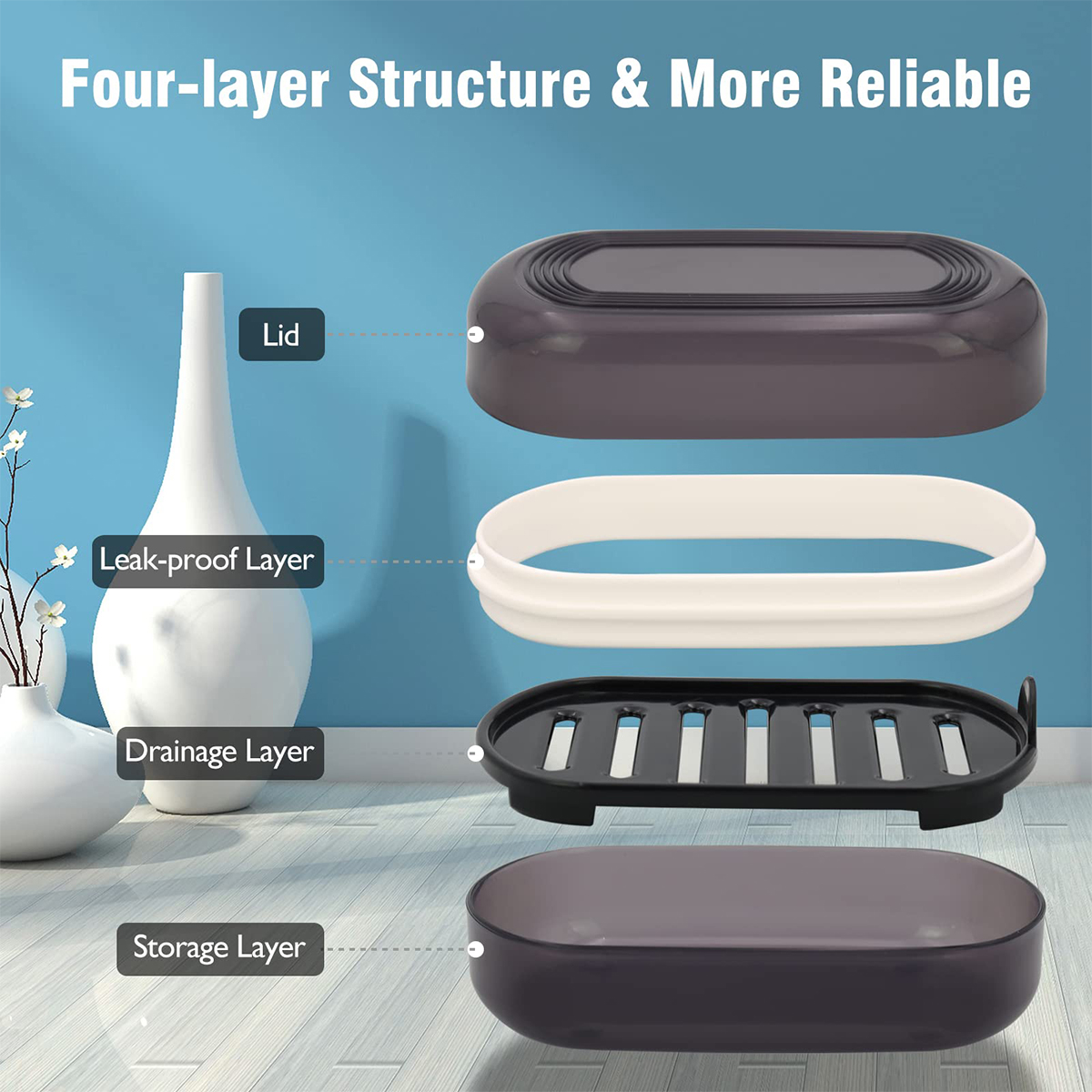 Portable Bathroom Soap Holder  - Home Bathroom Organizer review and price