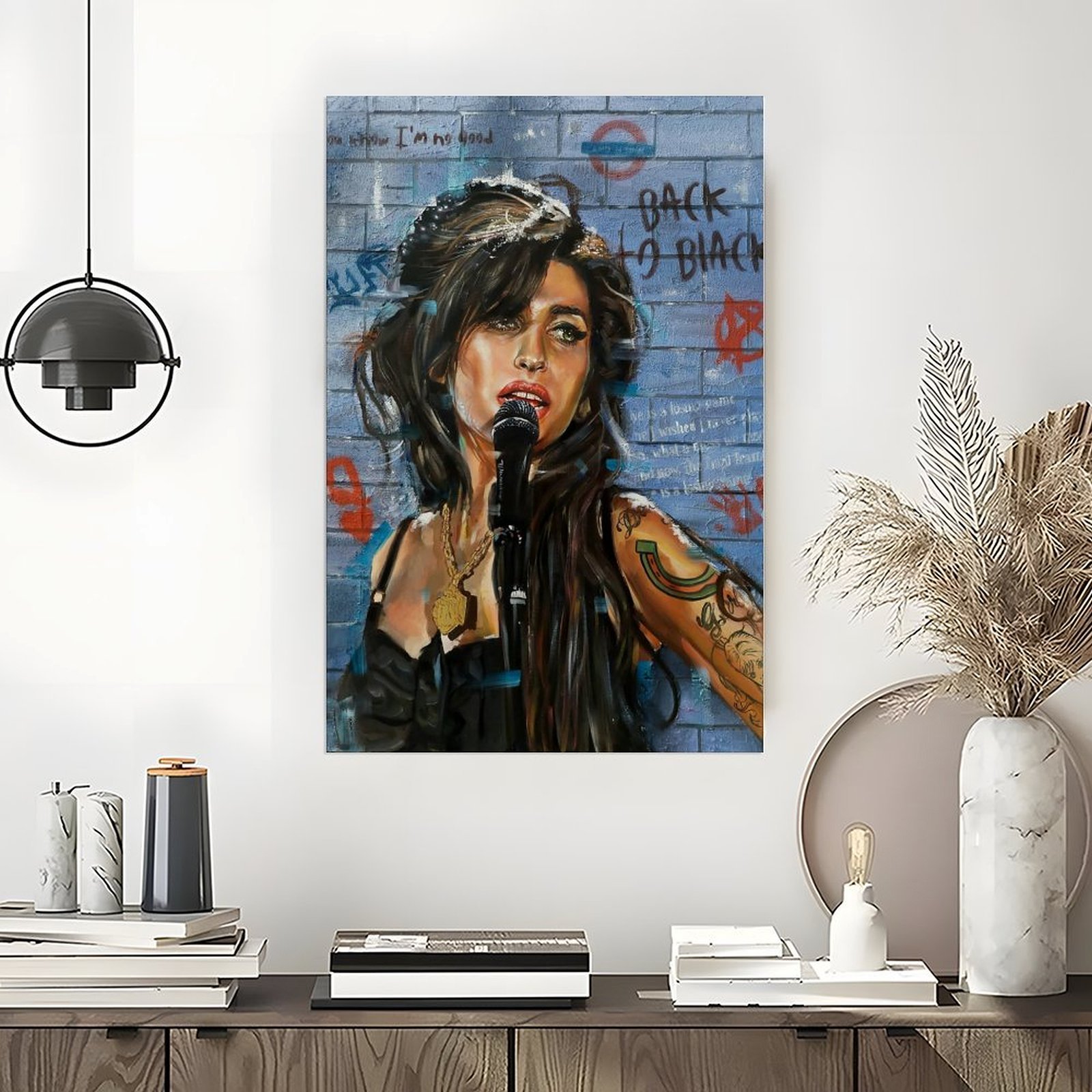 Amy Winehouse Music Icon Poste - Home Bathroom Mirror review and price